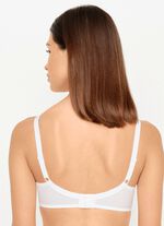 Susa dirndl bh met buitenbandjes WIT