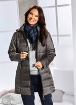 Jas met 2-weg ritssluiting GRAFIET