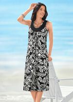 Jurk met kleurrijk printmotief 