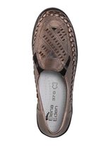 ELENA EDEN pantoffels met luchtige ajour en een gevlochten opening 