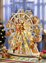 Verlichte adventskalender uit het Erzgebirge 