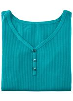 Laurina tanktop met decoratieve knoopsluiting 