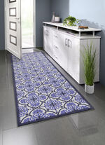 Deurmat met antislip latex achterkant 