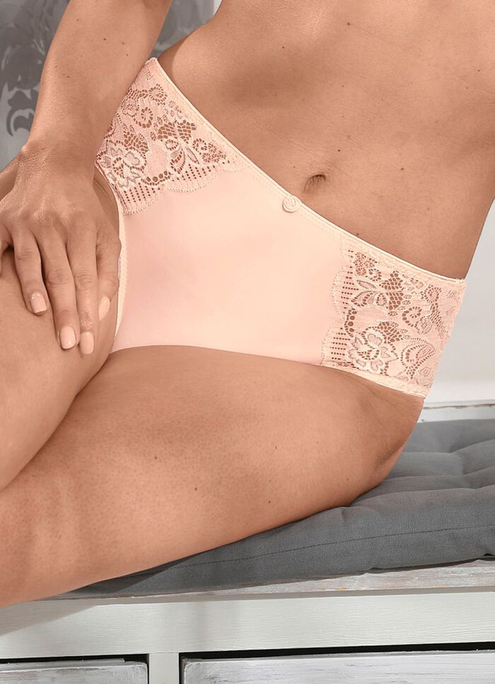 Susa twopack slips met elastische kant 