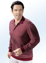 Aantrekkelijk poloshirt met korte knoopsluiting 