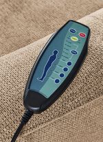 Comfortabele massagestoel met opstahulp 