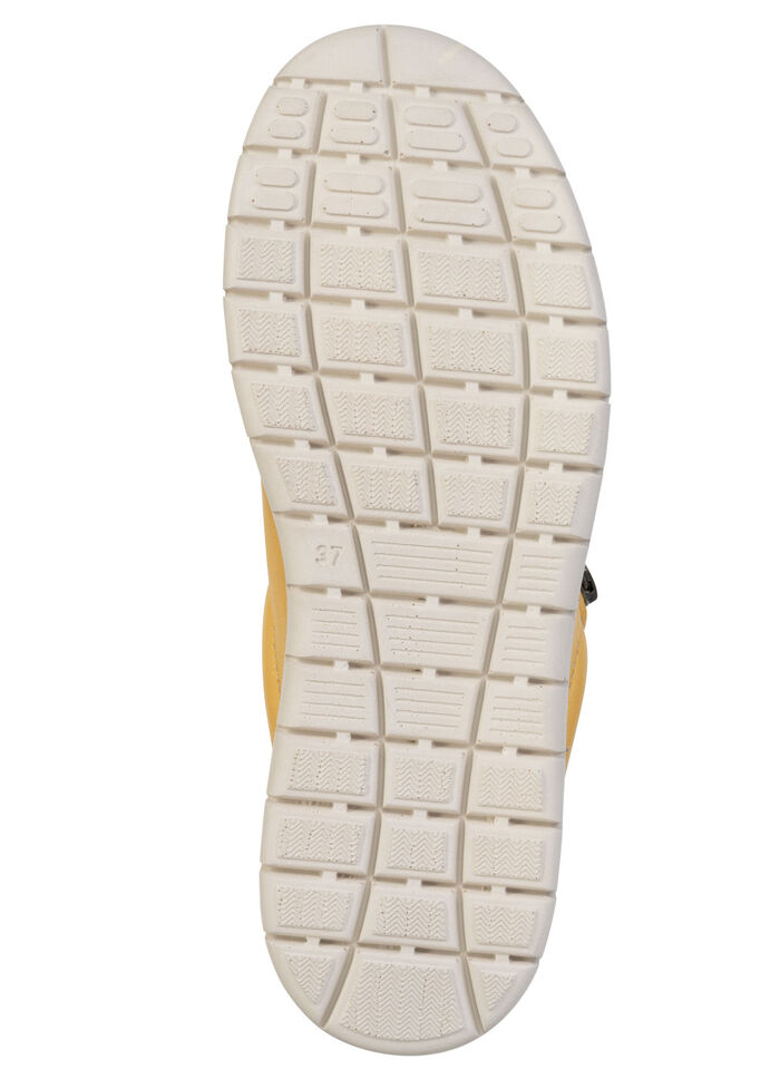 ELENA EDEN, comfortabele dames veterschoenen, breedte G, met uitneembaar voetbed GELB