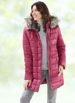 Korte mantel met winddichte mouwen 