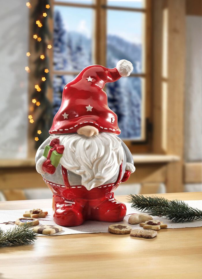 Gebaksblikkabouter van keramiek 