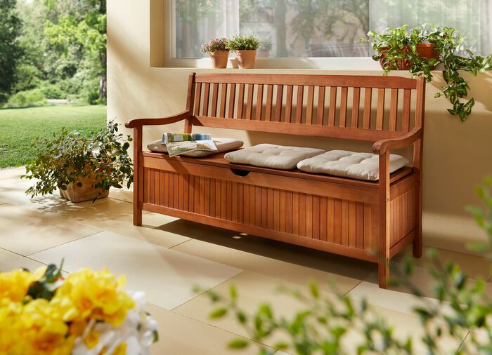 Tuinbank van eucalyptushout 