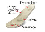 Comfortabele sandalen met klittenband gemaakt van suède leer 