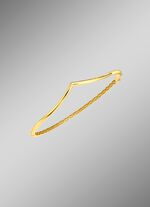 Glanzende gouden armband 