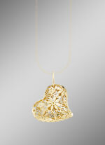 Filigraan hart hanger 