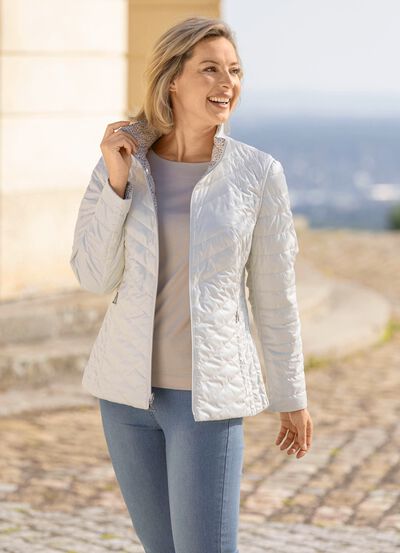 omkeerbaar jack met ritssluiting 