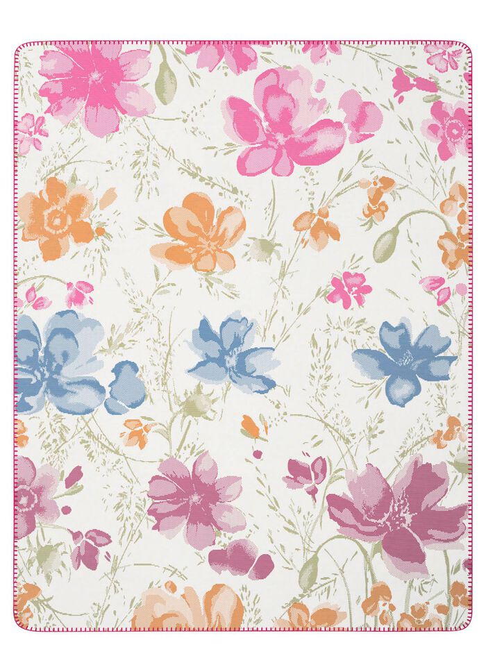 Villeroy &amp; Boch plaid met bloemenmotieven 