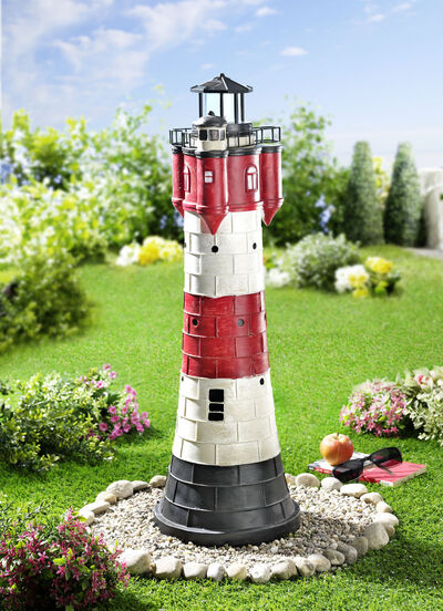 Weerbestendige XL-vuurtoren op zonne-energie 