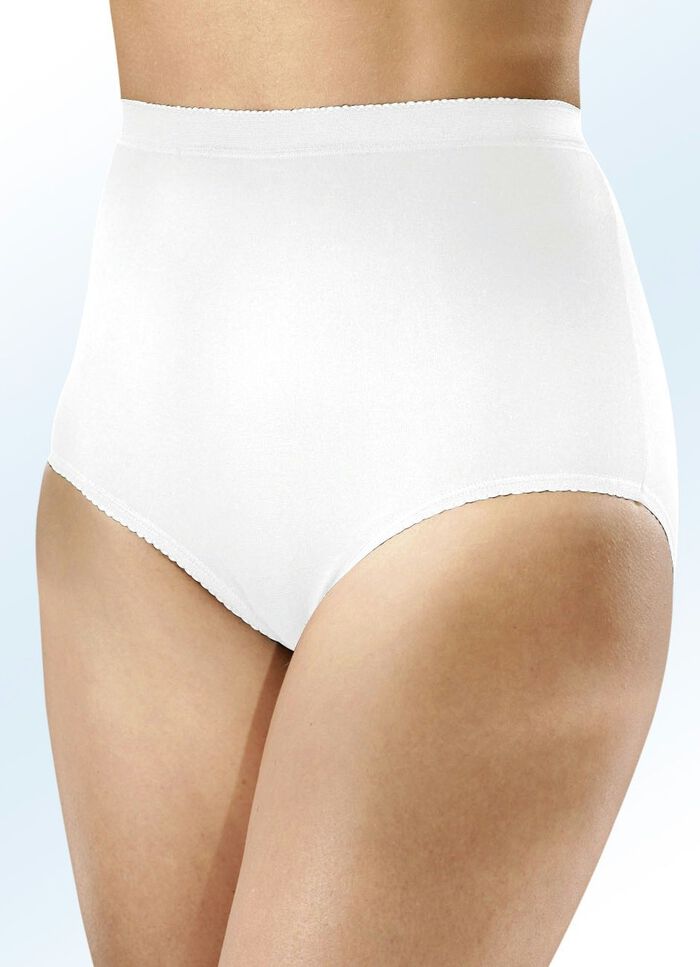 Set van vijf slips met elastische tailleband 