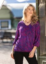 Tuniek met elastische manchetten 