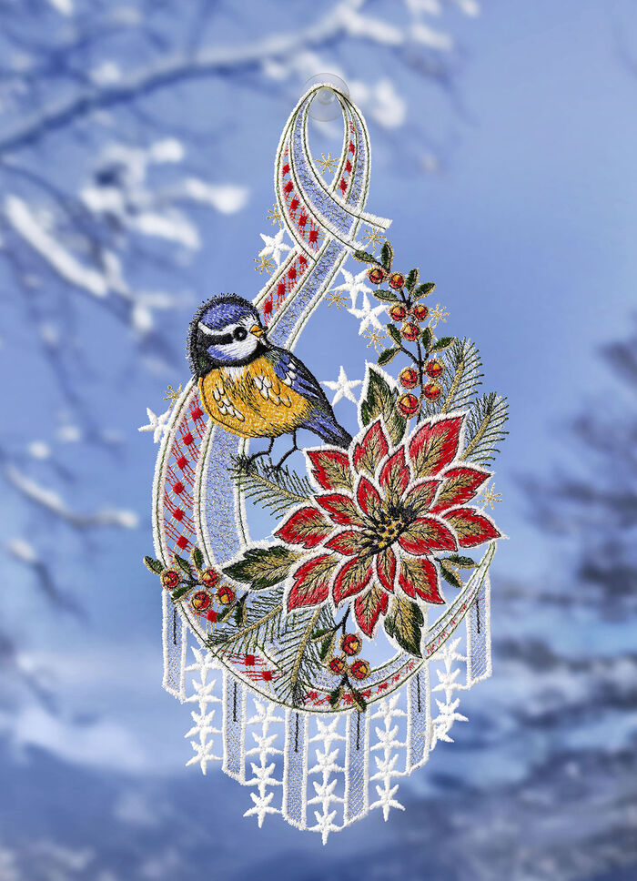 Hoogwaardig raamschilderij van Plauen-kant 