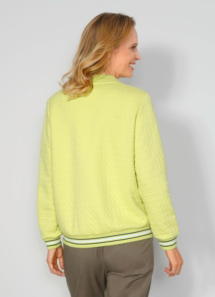 Overhemdjasje met collegekraag 