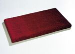 Mooie badmattenset met zacht kleurverloop ROOD