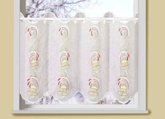 Filigraan kort gordijn 