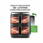 Digitale dubbelkamer heteluchtfriteuse &ldquo;FryUP&rdquo; WIT