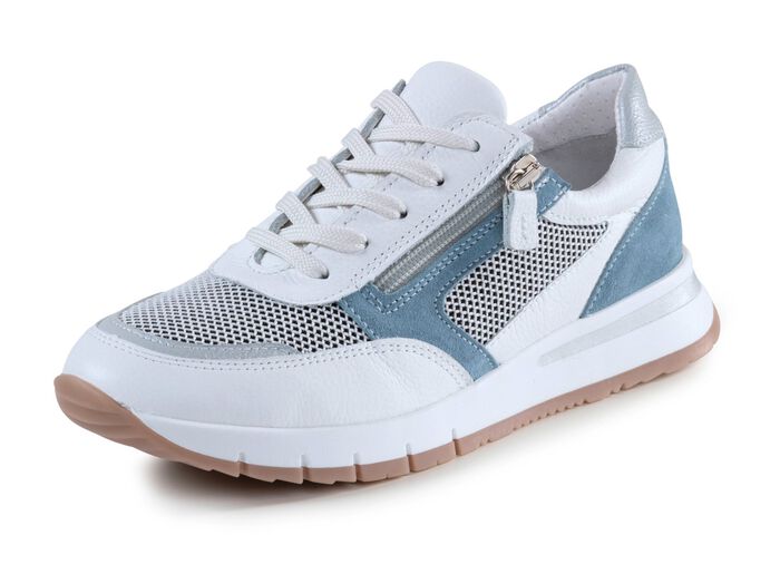 ELENA EDEN sneakers gemaakt van nappa, su&egrave;de en textiel in mesh-look 