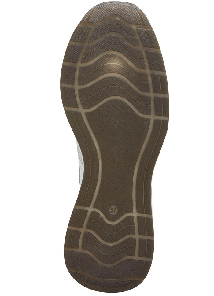 ELENA EDEN clipschoen met glitterinzetstukken WIT-IJSGRIJS