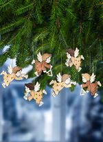 Kerstboomhangers, set van 6 