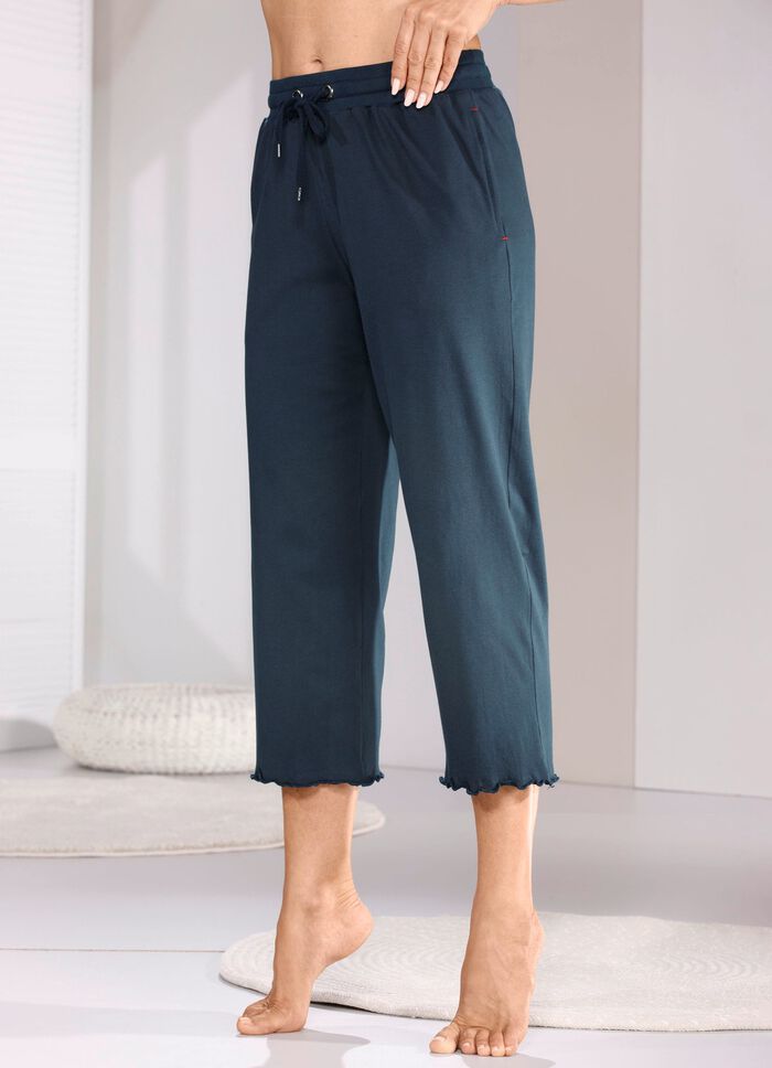 Tweepak vrijetijdsbroeken met elastische tailleband 