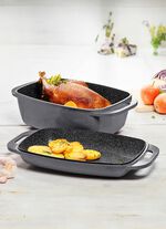 Braadpan "Stoneline&reg;" met antiaanbaklaag 