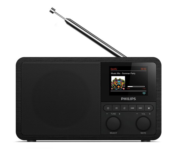 Philips TAPR802/12 internetradio voor nog meer entertainment 