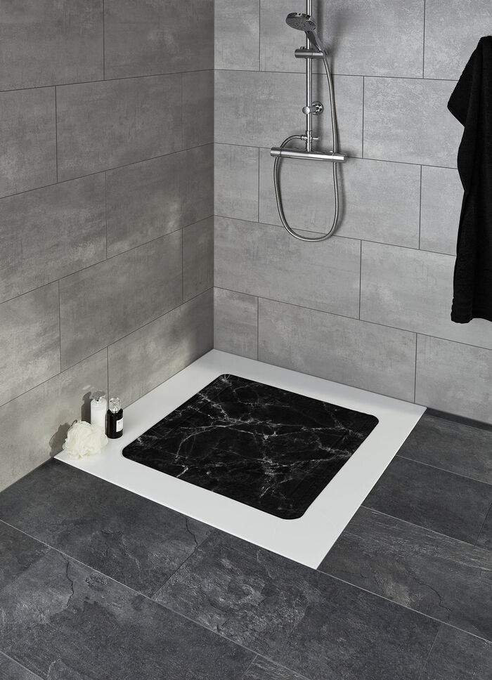 Veiligheidsinzetstukken met marmerdesign ZWART-WIT