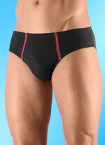 Zespack slips met contrasterende biezen 