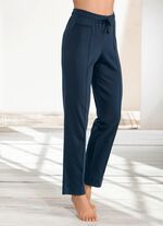 Comfortabele broek met elastische tailleband MARINE
