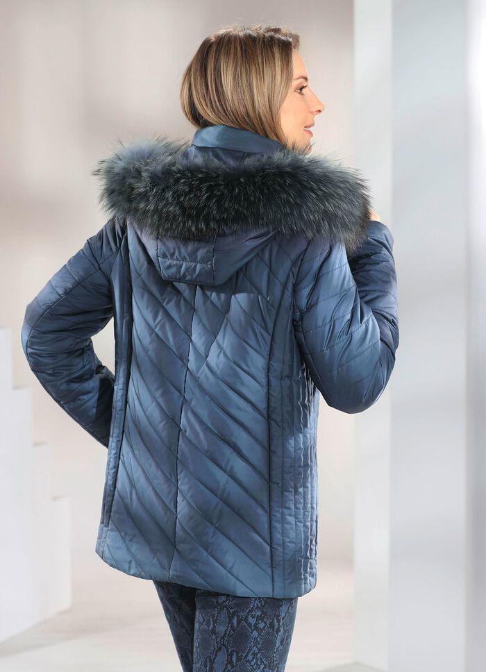 Jas met afneembare capuchon 