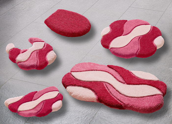 Badkamerset helemaal opnieuw in onderhoudsvriendelijke kwaliteit ROSÉ