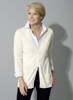 Cardigan met modaal NATUR