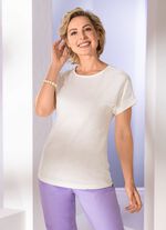 Overhemd met aangehechte zoom 