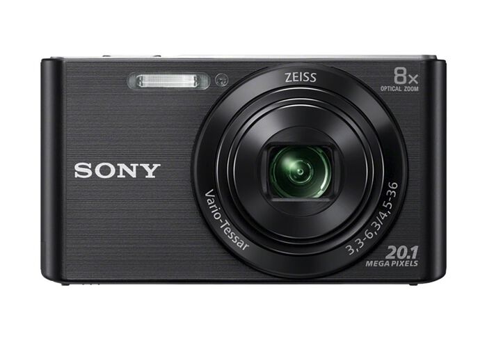Sony DSC-W830 digitale camera ZWART