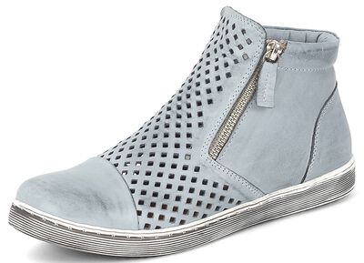 Andrea Conti, zomer enkellaarsjes voor dames, met uitneembaar voetbed 