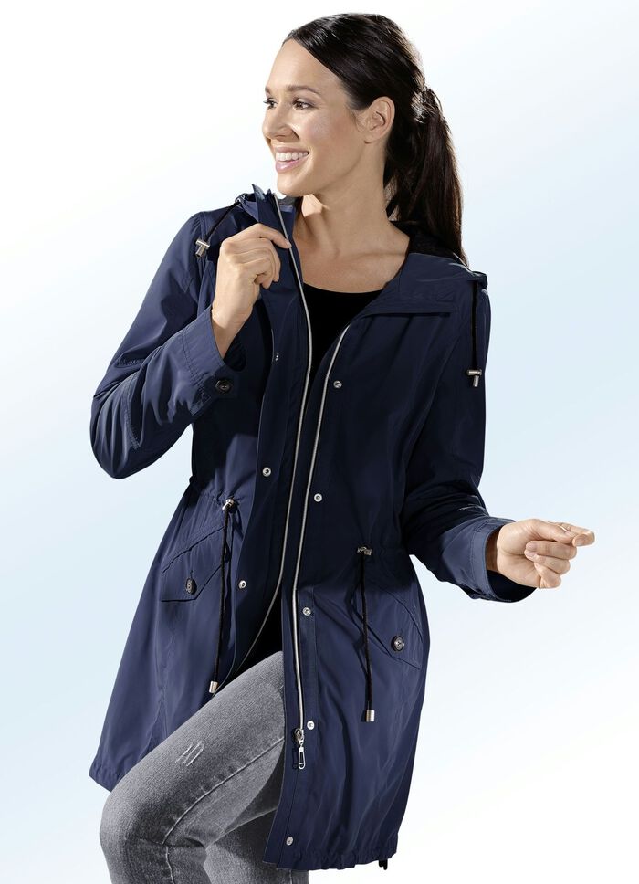 Parka in 2 kleuren met veel details MARIENE