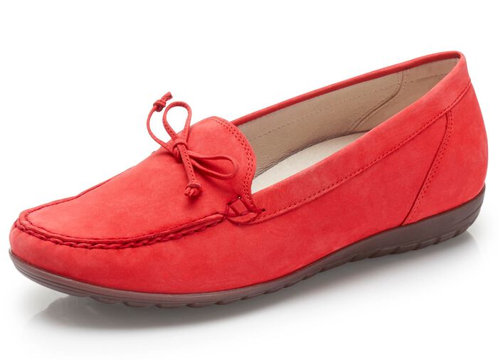 Waldl&auml;ufer pantoffels met decoratieve strik LICHTROOD