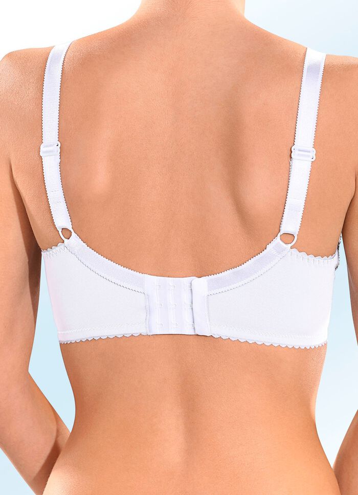 BH met gevoerd elastisch kant 