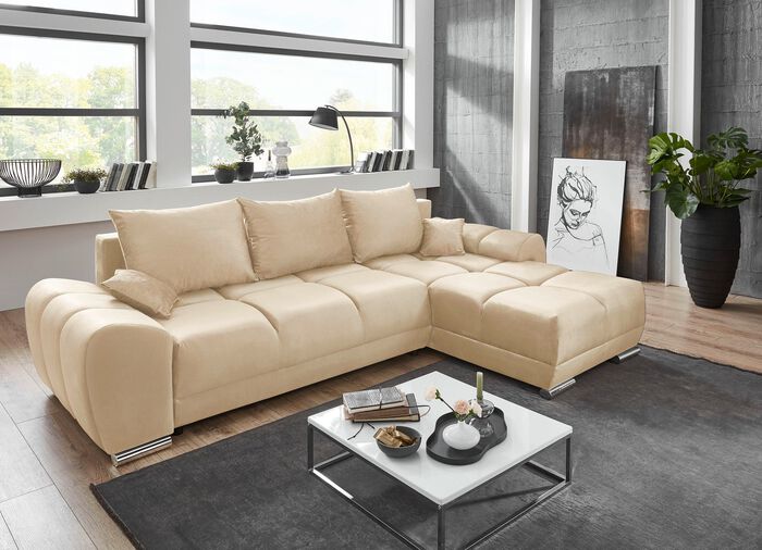 Gestoffeerde hoek met functie CR&Egrave;ME