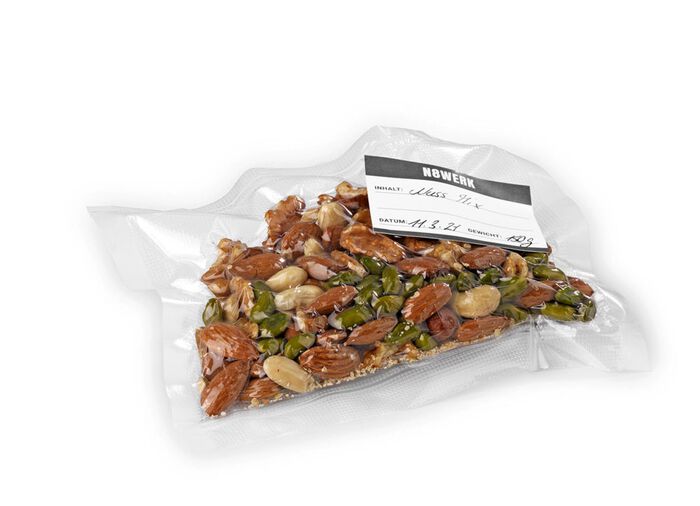 Vacu&uuml;mapparaat voor droog en vochtig voedsel 