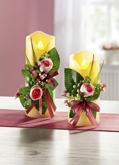 LED-kaarsen met natuurgetrouw flikkereffect 