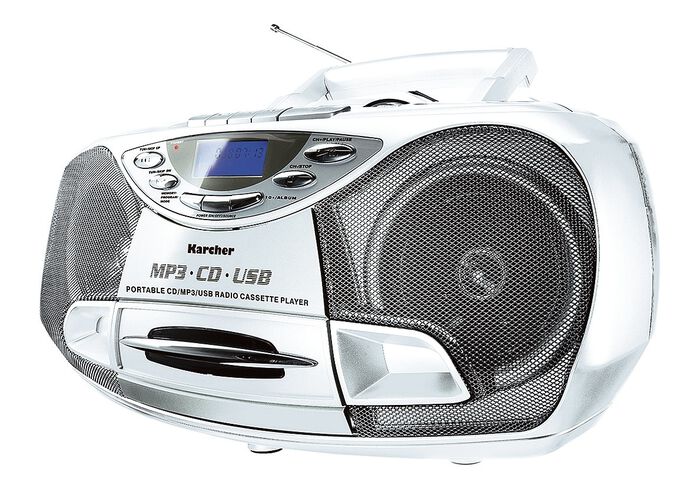 Karcher CD/MP3-boombox WIT