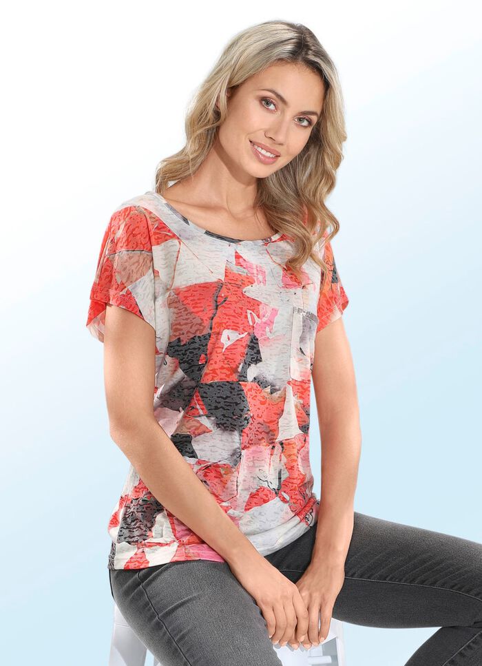 Overhemd met borstzak 